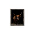 Picture of Dixie, the Bull II _GroupedProduct_Rectangle_Portrait_Photography _GroupedProduct_Rectangle_Portrait_Canvas_Framed_