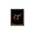Picture of Dixie, the Bull II _GroupedProduct_Rectangle_Portrait_Photography _GroupedProduct_Rectangle_Portrait_Canvas_Framed_