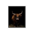 Picture of Dixie, the Bull II _GroupedProduct_Rectangle_Portrait_Photography _GroupedProduct_Rectangle_Portrait_Canvas_Framed_