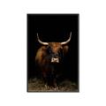 Picture of Dixie, the Bull II _GroupedProduct_Rectangle_Portrait_Photography _GroupedProduct_Rectangle_Portrait_Canvas_Framed_