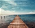 Picture of Blissfull Dock _GroupedProduct_Rectangle_Landscape_Photography _GroupedProduct_Rectangle_Landscape_Unframed_Print_Only_