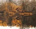 Picture of Cabin in the Woods  _GroupedProduct_Rectangle_Landscape_Unframed_Print_Only_