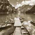 Picture of Boats on Lake _GroupedProduct_Square_Photography _GroupedProduct_Square_Unframed_Print_Only_