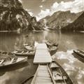 Picture of Boats on Lake _GroupedProduct_Square_Photography _GroupedProduct_Square_Unframed_Print_Only_