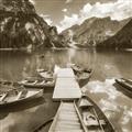 Picture of Boats on Lake _GroupedProduct_Square_Photography _GroupedProduct_Square_Unframed_Print_Only_