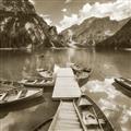 Picture of Boats on Lake _GroupedProduct_Square_Photography _GroupedProduct_Square_Unframed_Print_Only_