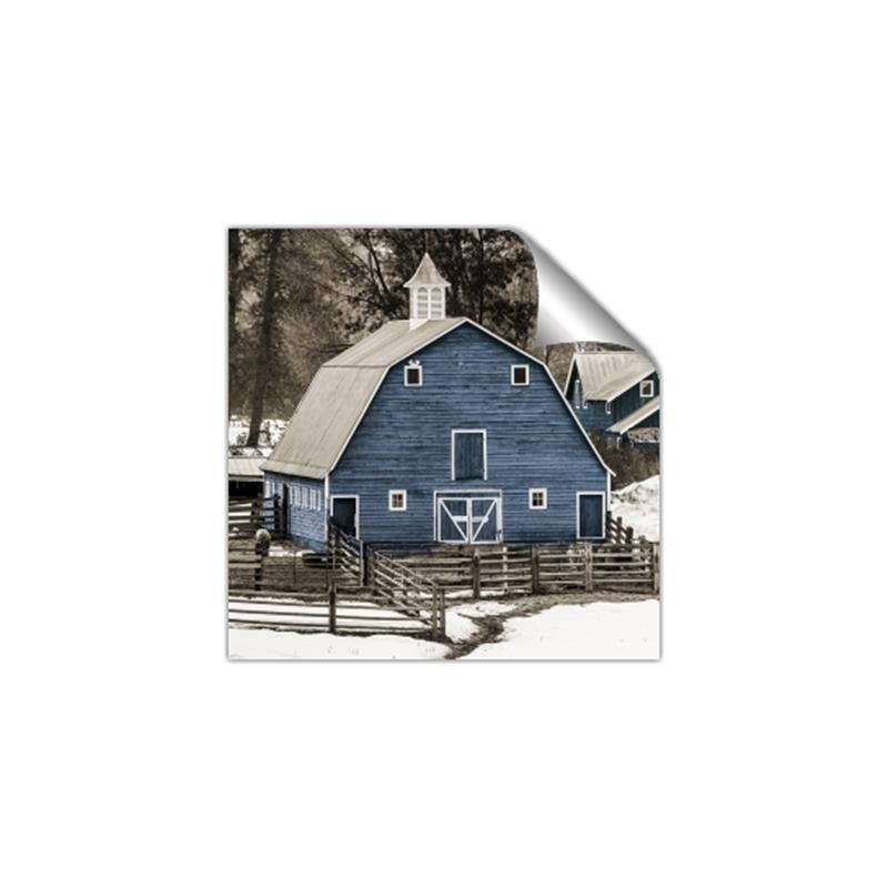 Picture of Blue Barn  _GroupedProduct_Square_Photography _GroupedProduct_Square_Unframed_Print_Only_