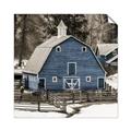 Picture of Blue Barn  _GroupedProduct_Square_Photography _GroupedProduct_Square_Unframed_Print_Only_