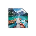 Picture of Boats on Lake _GroupedProduct_Square_Photography _GroupedProduct_Square_Unframed_Print_Only_
