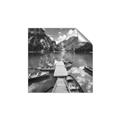 Picture of Boats on Lake _GroupedProduct_Square_Photography _GroupedProduct_Square_Unframed_Print_Only_