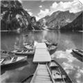Picture of Boats on Lake _GroupedProduct_Square_Photography _GroupedProduct_Square_Unframed_Print_Only_
