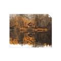 Picture of Cabin in the Woods  _GroupedProduct_Rectangle_Landscape_Unframed_Print_Only_