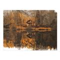 Picture of Cabin in the Woods  _GroupedProduct_Rectangle_Landscape_Unframed_Print_Only_