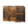 Picture of Cabin in the Woods  _GroupedProduct_Rectangle_Landscape_Unframed_Print_Only_