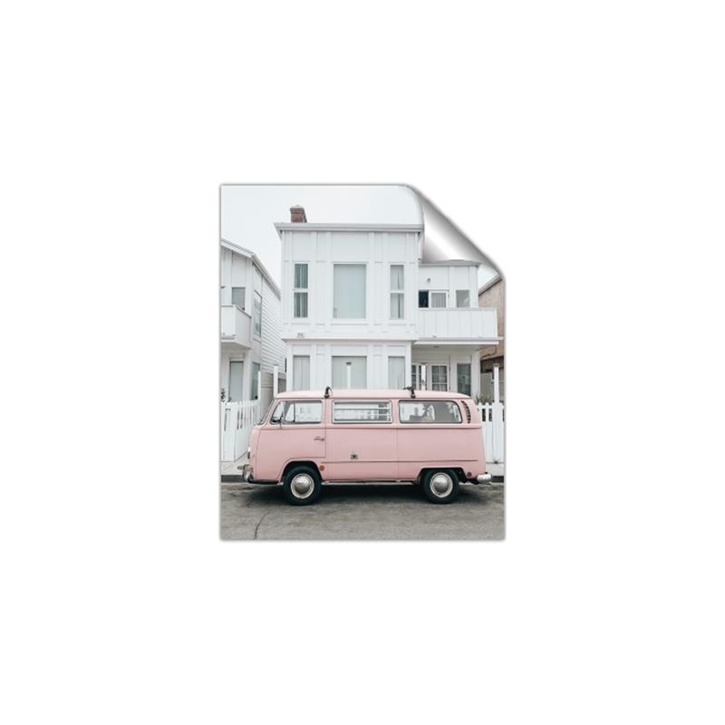 Picture of Camper in Pink _GroupedProduct_Rectangle_Portrait_Photography _GroupedProduct_Rectangle_Portrait_Unframed_Print_Only_