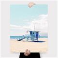 Picture of Blue Beach Day  _GroupedProduct_Rectangle_Portrait_Photography _GroupedProduct_Rectangle_Portrait_Canvas_