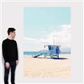 Picture of Blue Beach Day  _GroupedProduct_Rectangle_Portrait_Photography _GroupedProduct_Rectangle_Portrait_Canvas_