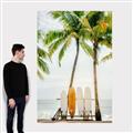 Picture of Boards on the Beach _GroupedProduct_Rectangle_Portrait_Photography _GroupedProduct_Rectangle_Portrait_Canvas_