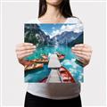 Picture of Boats on Lake _GroupedProduct_Square_Photography _GroupedProduct_Square_Canvas_