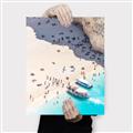 Picture of Busy Beach II _GroupedProduct_Rectangle_Portrait_Photography _GroupedProduct_Rectangle_Portrait_Canvas_