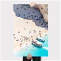 Picture of Busy Beach II _GroupedProduct_Rectangle_Portrait_Photography _GroupedProduct_Rectangle_Portrait_Canvas_