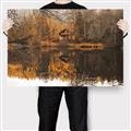 Picture of Cabin in the Woods  _GroupedProduct_Rectangle_Landscape_Canvas_