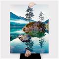 Picture of Crystal Clear Waters  _GroupedProduct_Rectangle_Portrait_Photography _GroupedProduct_Rectangle_Portrait_Canvas_
