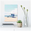Picture of Blue Beach Day  _GroupedProduct_Rectangle_Portrait_Photography _GroupedProduct_Rectangle_Portrait_Canvas_