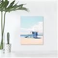 Picture of Blue Beach Day  _GroupedProduct_Rectangle_Portrait_Photography _GroupedProduct_Rectangle_Portrait_Canvas_