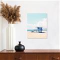 Picture of Blue Beach Day  _GroupedProduct_Rectangle_Portrait_Photography _GroupedProduct_Rectangle_Portrait_Canvas_