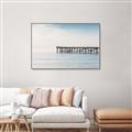 Picture of Birds on the Pier _GroupedProduct_Rectangle_Landscape_Photography _GroupedProduct_Rectangle_Landscape_Canvas_Framed_