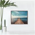 Picture of Blissfull Dock _GroupedProduct_Rectangle_Landscape_Photography _GroupedProduct_Rectangle_Landscape_Canvas_Framed_