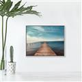 Picture of Blissfull Dock _GroupedProduct_Rectangle_Landscape_Photography _GroupedProduct_Rectangle_Landscape_Canvas_Framed_