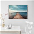 Picture of Blissfull Dock _GroupedProduct_Rectangle_Landscape_Photography _GroupedProduct_Rectangle_Landscape_Canvas_Framed_