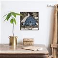 Picture of Blue Barn  _GroupedProduct_Square_Photography _GroupedProduct_Square_Canvas_Framed_