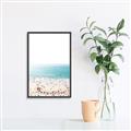 Picture of Busy Beach I _GroupedProduct_Rectangle_Portrait_Photography _GroupedProduct_Rectangle_Portrait_Canvas_Framed_
