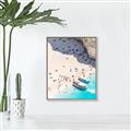 Picture of Busy Beach II _GroupedProduct_Rectangle_Portrait_Photography _GroupedProduct_Rectangle_Portrait_Canvas_Framed_