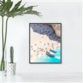 Picture of Busy Beach II _GroupedProduct_Rectangle_Portrait_Photography _GroupedProduct_Rectangle_Portrait_Canvas_Framed_