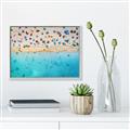 Picture of Busy Beach III _GroupedProduct_Rectangle_Landscape_Photography _GroupedProduct_Rectangle_Landscape_Canvas_Framed_