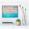 Picture of Busy Beach III _GroupedProduct_Rectangle_Landscape_Photography _GroupedProduct_Rectangle_Landscape_Canvas_Framed_