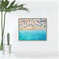 Picture of Busy Beach III _GroupedProduct_Rectangle_Landscape_Photography _GroupedProduct_Rectangle_Landscape_Canvas_Framed_