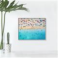 Picture of Busy Beach III _GroupedProduct_Rectangle_Landscape_Photography _GroupedProduct_Rectangle_Landscape_Canvas_Framed_