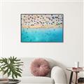 Picture of Busy Beach III _GroupedProduct_Rectangle_Landscape_Photography _GroupedProduct_Rectangle_Landscape_Canvas_Framed_