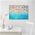 Picture of Busy Beach III _GroupedProduct_Rectangle_Landscape_Photography _GroupedProduct_Rectangle_Landscape_Canvas_Framed_
