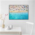 Picture of Busy Beach III _GroupedProduct_Rectangle_Landscape_Photography _GroupedProduct_Rectangle_Landscape_Canvas_Framed_