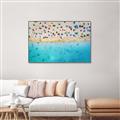 Picture of Busy Beach III _GroupedProduct_Rectangle_Landscape_Photography _GroupedProduct_Rectangle_Landscape_Canvas_Framed_