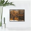 Picture of Cabin in the Woods  _GroupedProduct_Rectangle_Landscape_Canvas_Framed_