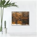 Picture of Cabin in the Woods  _GroupedProduct_Rectangle_Landscape_Canvas_Framed_