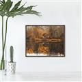 Picture of Cabin in the Woods  _GroupedProduct_Rectangle_Landscape_Canvas_Framed_