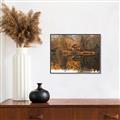 Picture of Cabin in the Woods  _GroupedProduct_Rectangle_Landscape_Canvas_Framed_